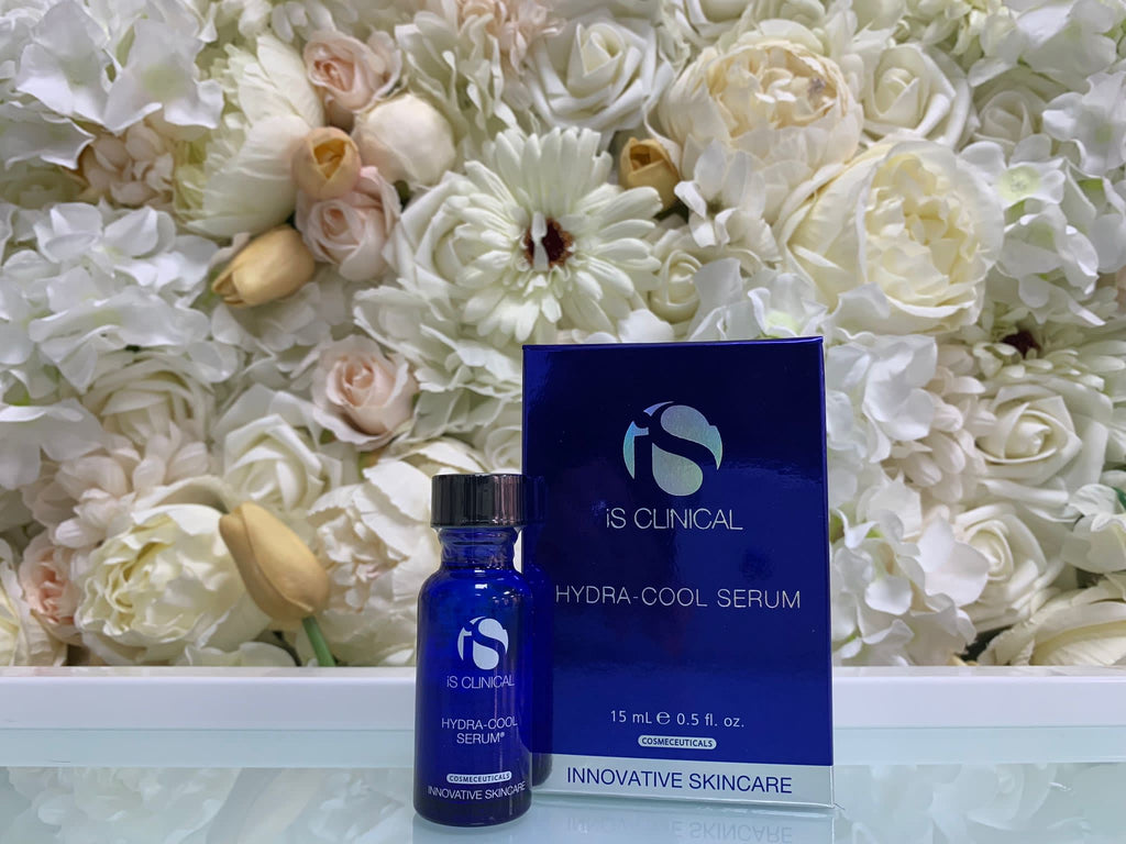 iS Clinical Hydra-Cool Serum hydrating and soothing formula to calm, refresh and revitalise the skin, available at Dr Preema London Clinic
