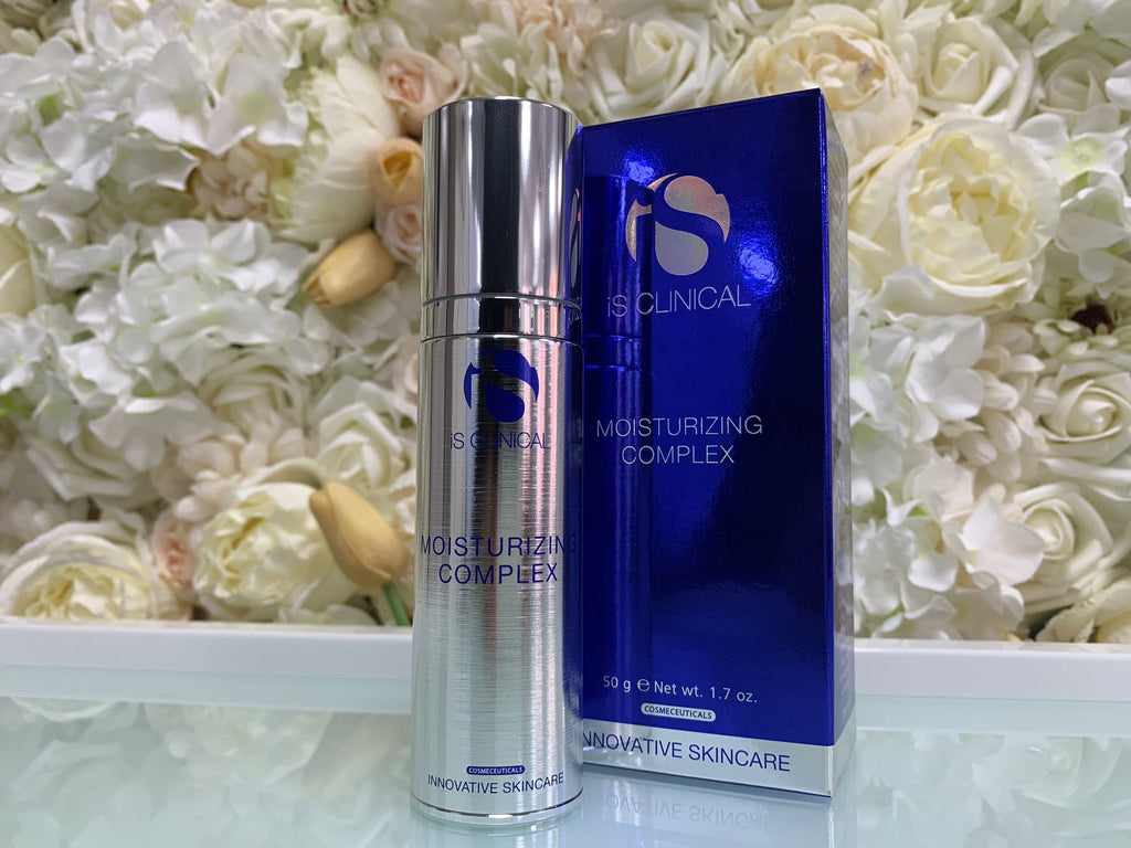 iS Clinical Moisturising Complex rich hydrating and anti-ageing cream that smooths, softens and protects the skin, available at Dr Preema London Clinic