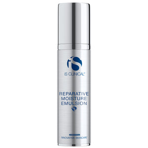 iS Clinical Reparative Moisture Emulsion for dull, dry, dehydrated skin at Dr Preema London Clinic, Mayfair
