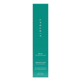 Facial sunscreen box in teal green with white lettering, SPF 50+ and Bronze Glow Dreamscreen branding from Airyday Bronze Glow Dreamscreen
