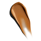 Bronze tinted facial sunscreen with a creamy, glossy swatch; Airyday Bronze Glow Dreamscreen SPF50+ has a warm tone.