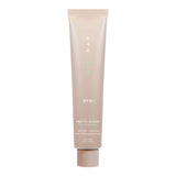 Mineral facial sunscreen in a beige squeeze tube with a matching cap and vertical Airyday lettering; Airyday Pretty in Zinc SPF50+