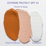 iS Clinical Extreme Protect SPF 40 – advanced antioxidant sunscreen for UVA/UVB protection, hydration, and skin barrier support. Available in shades - bronze, beige & translucent.