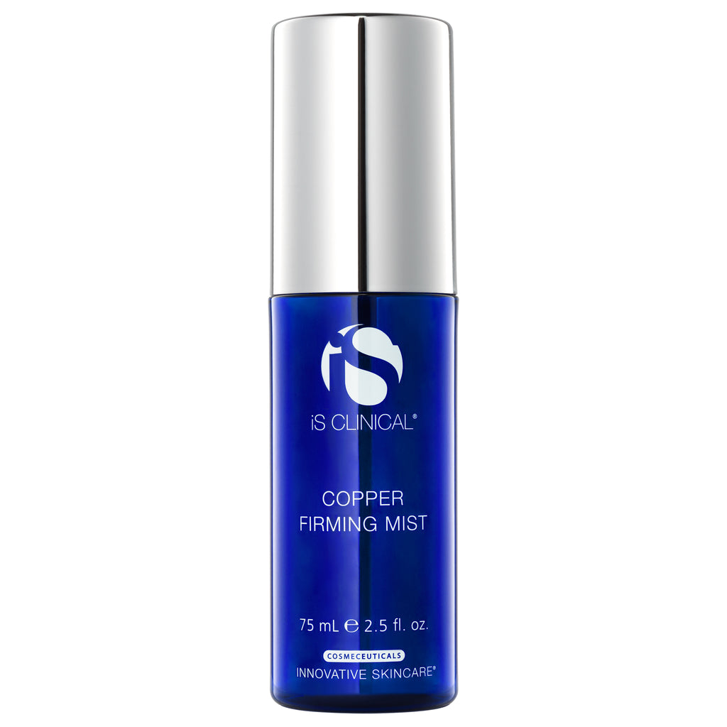 iS Clinical Copper Firming Mist, Anti-ageing skincare available at Dr Preema London Clinic, Mayfair